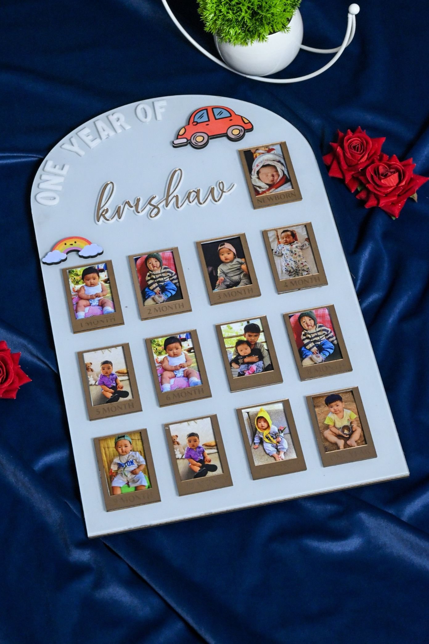 Baby Photo Board-Arch Shape - Image 3